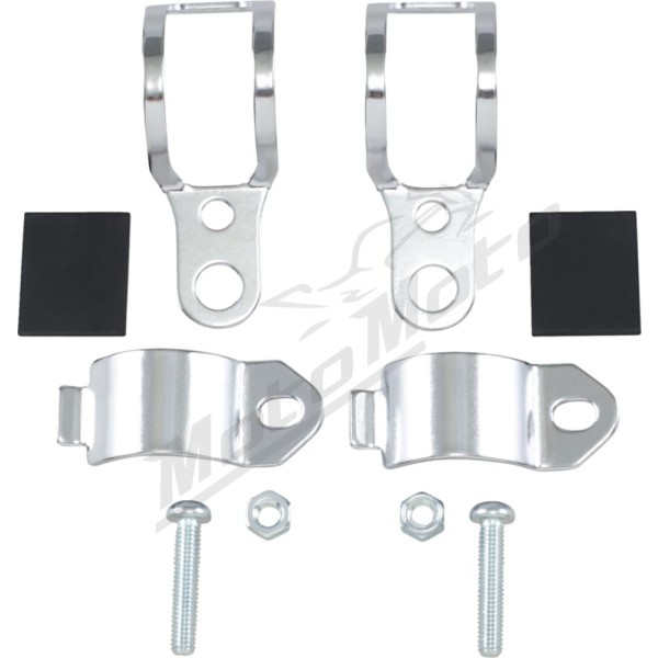 DRAG SPECIALTIES Universal Fork-Mount Marker Light Brackets