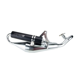 TECNIGAS Q-TRE išmetimo sistema Chrome PEUGEOT VIVACITY/ STREETZONE/ SPEEDFIGHT3/ LUXID/ KISBEE/ JET FORCE/ CITYSTAR 50
