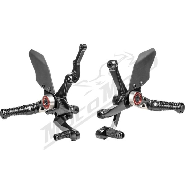 GILLES TOOLING MUE2 Rearset Ducati Streetfighter V2 890/955 22-25