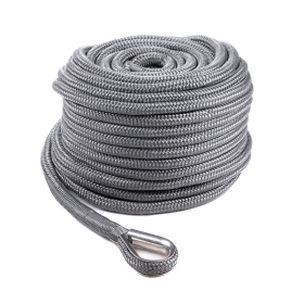 Qvarken Anchor Rope Dockline with thimble Grey