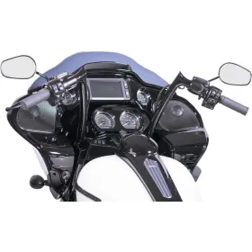 FAT BAGGERS INC. 1-1/4" EZ Install Pointed Top Ape Hanger Handlebar Black 32mm 89cm (30,5cm)
