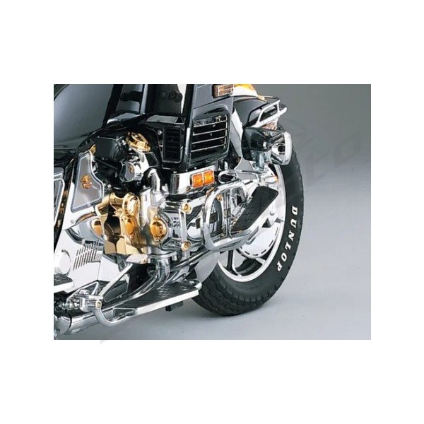 PARTS UNLIMITED Additional Driver's Footrests With Mountings Honda GL 500/1200 80-87