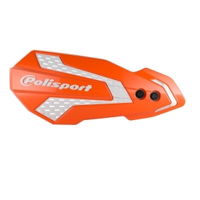 Polisport handguard KTM SX / EXC , HUSQVARNA TC / TE / FC / FE Orange / White