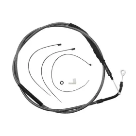 MAGNUM SHIELDING Polished Karbon Fiber Clutch Cable Harley Davidson FLH / FLHTK / FLHX / FLHXS / FLHXSE / FLHXST 1750/1977 21-24 192.5cm
