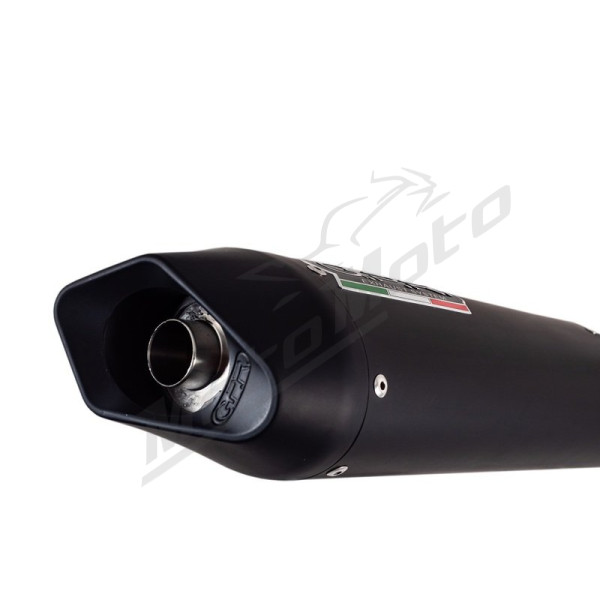 GPR Furore Nero Slip-On Exhaust Kawasaki KLZ 1000 Versys 11-13