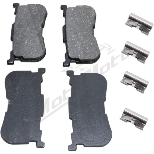 DRAG SPECIALTIES Organic Brake Pads Harley Davidson FLHTCUTG / FLRT 1690-1750cc 14-19