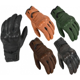 Macna Bold Perforated Motorcycle Leather Gloves
