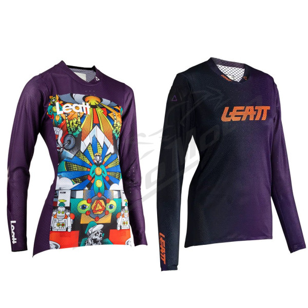 Leatt MTB Gravity 4.0 dviratininkų marškinėliai (moteriški)