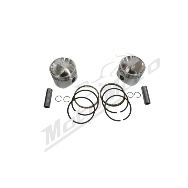 WISECO Piston kit Ø3.497" Harley Davidson FL / FLB / FX / FXE / FXS 1200 66-77