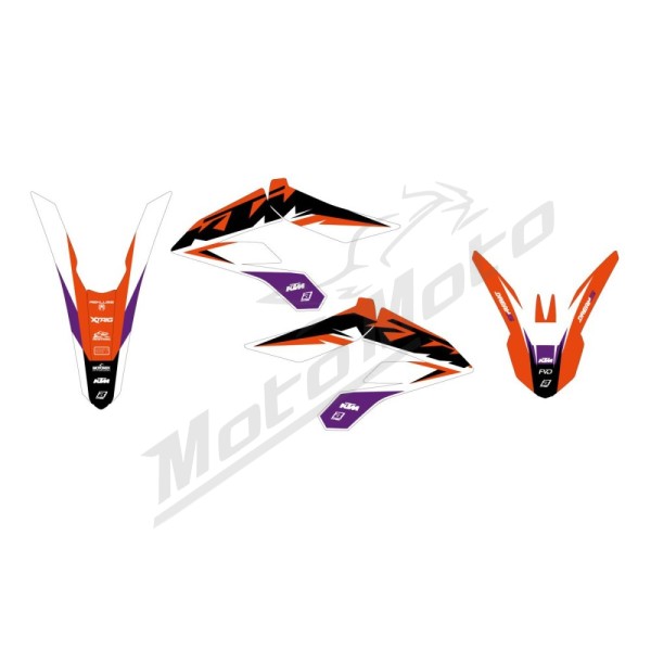 BLACKBIRD RACING Dream 5 Graphic Kit KTM Freeride 250-350cc 12-23