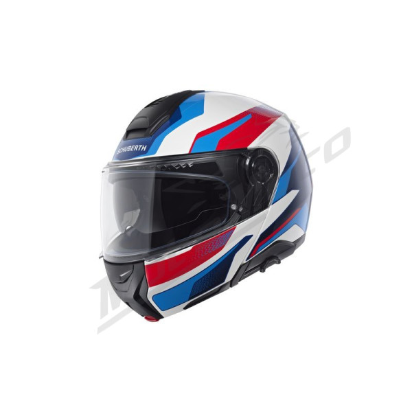 Atverčiamas Šalmas Schuberth CONCEPT Tracer Balta/Mėlyna