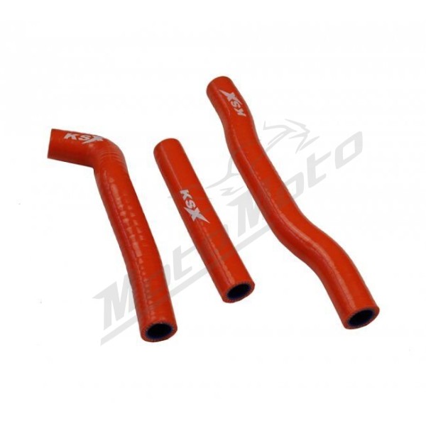 KSX Radiator Hoses Orange HUSQVARNA / KTM 125cc 2016-2018