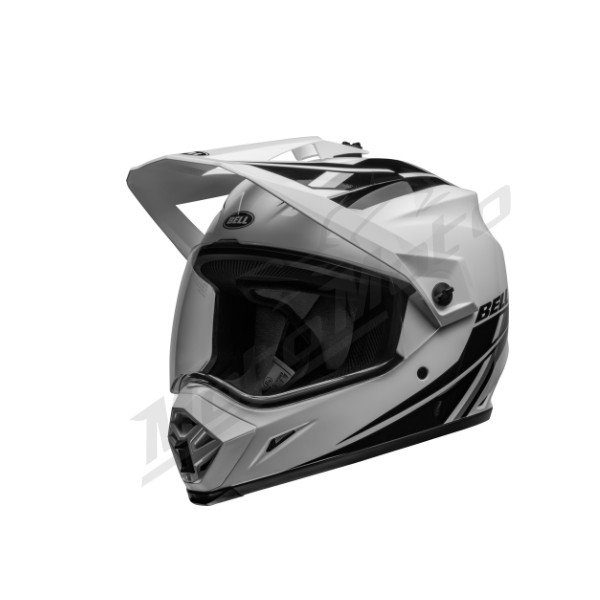 BELL MX-9 Adventure MIPS Helmet - Alpine Gloss White/Black