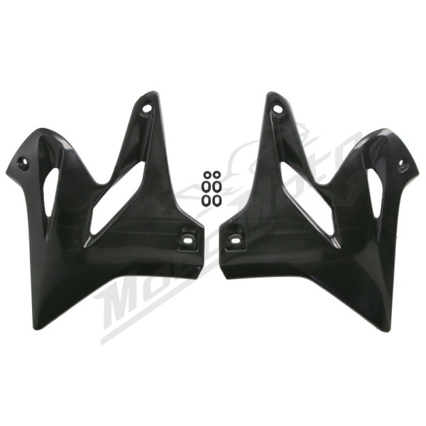 Radiator covers black CEMOTO YAMAHA YZ 125-250cc 2015-2021