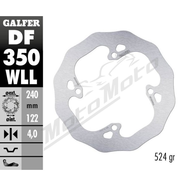 GALFER Wave® Brake Rotor Suzuki RM / RMX / RM-Z 250-450cc 04->