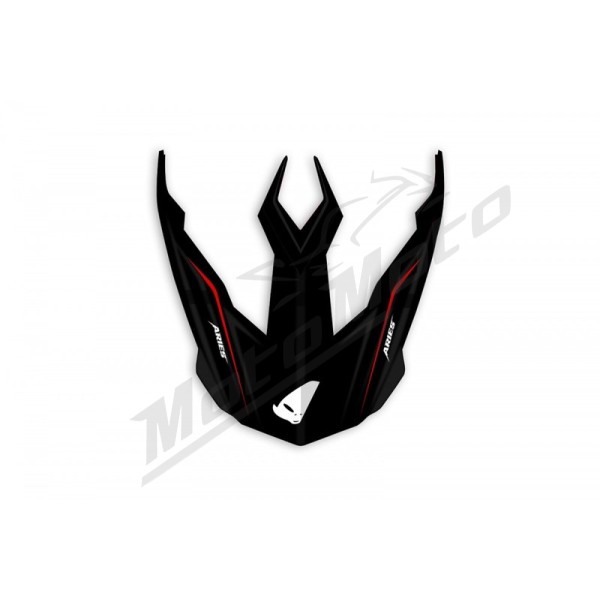 UFO Aries Peak Black/Red Matte