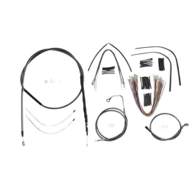 MAGNUM SHIELDING Karbon Fiber Handlebar Installation Kit 30.5/35.5cm Harley Davidson FLHRC / FLHR / FLHTCUSE / FLTR 1584/1800 08-13