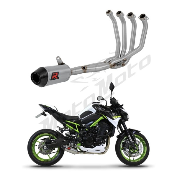 Kawasaki Z 900 2017-2019 Dominator Low Level Full Exhaust System HP3 + dB killer