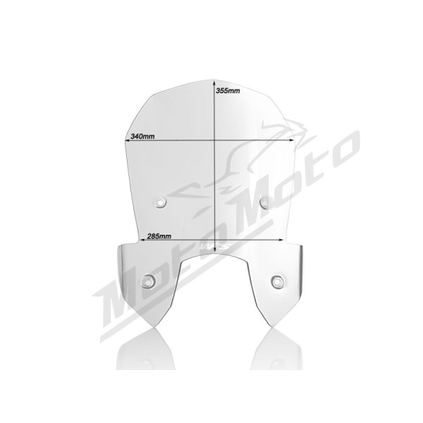 WRS KT002T INTERMEDIO Priekinis stiklas Skaidrus KTM Adventure 1050-1190cc 13-18