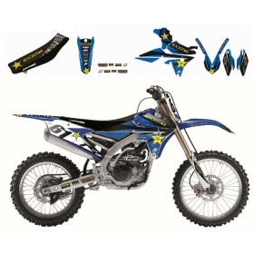 BLACKBIRD Rockstar Energy pilnas grafikos rinkinys Yamaha YZ/TT-R 125-250cc 2002-2021