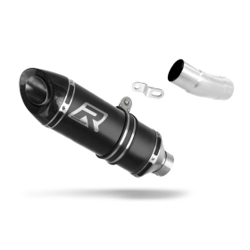Kawasaki ZX6R 636 2009-2024 Low Level Dominator Exhaust Silencer Muffler HP8 BLACK + dB killer