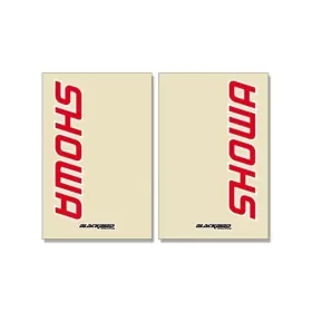 BLACKBIRD Showa Fork Graphic Kit Clear