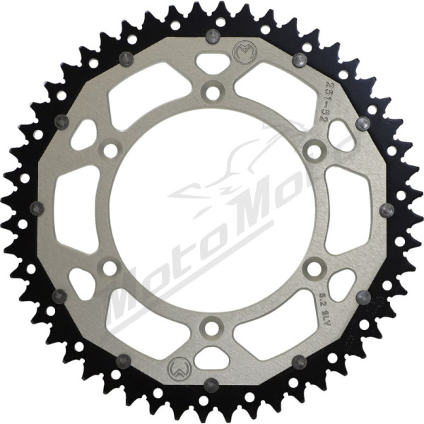 MOOSE OFFROAD HARD-PARTS Dual Sprocket 52T IT / TT-R / WR / YZ 125-450cc 98-21