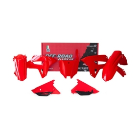 RACETECH Plastikų komplektas Honda CRF 250/450cc 21-24 Raudona