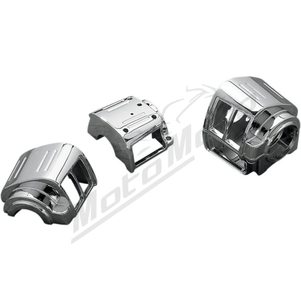 DRAG SPECIALTIES Handlebar Switch Housing Kit Harley Davidson FLH / FLHC / FLHR / FLHS / FLHT 883-1340cc 82-95