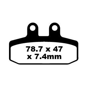 EBC SFA Brake Pads APPRILIA / DERBI / HONDA / SYM / VESPA 50-750cc 98-15