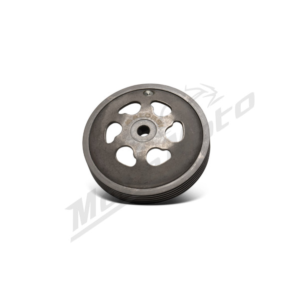 Clutch bell MALOSSI Wing Bell Ø107 Piaggio / Peugeot / Honda / Kymco 50-100cc 85-> 2T/4T