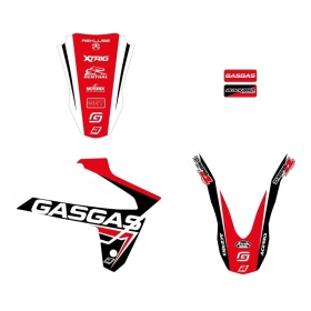 BLACKBIRD Dream Graphic 4 grafikos rinkinys GAS GAS EC/FSE/SM 125-515cc 2007-2010