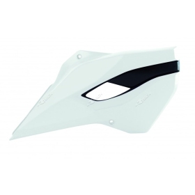 RACETECH radiatoriaus apdaila Husqvarna FC, FE, TC, TE 250/450cc 14-16 Balta/ Juoda