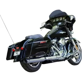 S&S CYCLE Swindler Exhaust Conversion Kit 2-into-1 Harley Davidson FLH / FLHFB / FLHR 1750-1977cc 17-26