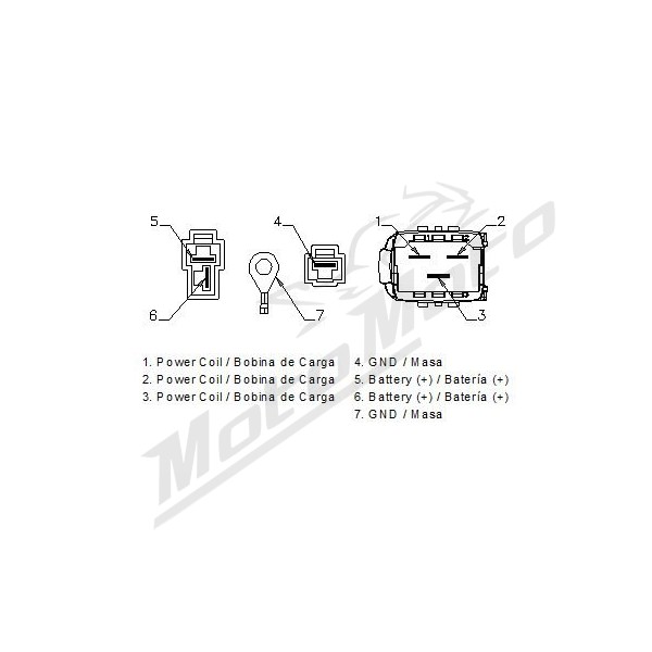 MOTOPLAT Regulator Royal Enfield Classis / Continental / Himalayan 400/535 09-24