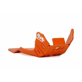 AXP Skid Plate orange HDPE ø8mm ​​​​​​​KTM SX / XC 125 2023-2025