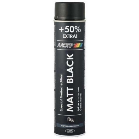 MOTIP Black Matt Spray Paint - 600ml
