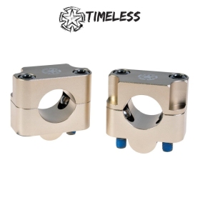 Timeless Handlebar Clampset 28,6mm Silver