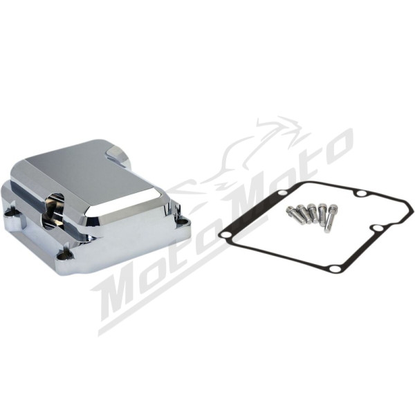 JIMS Pavarų dėžės višutinis dangtis chromuotas Harley Daidson FLHR / FLHT / FLHTC / FXSTD / FXSTS 1450-1800 99-08