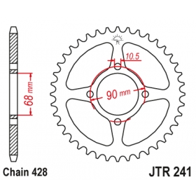 Rear sprocket JTR241