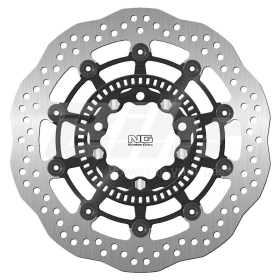 NG BRAKES Wave Floating Brake Disc Kawasaki 650 06-25