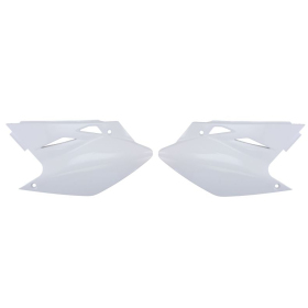 Side covers white CEMOTO ​​​​​​​KAWASAKI KX 450 2005-2008