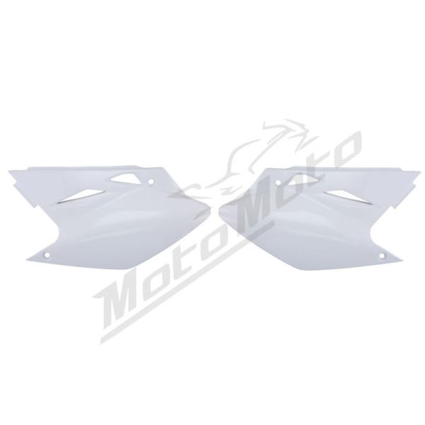 Side covers white CEMOTO ​​​​​​​KAWASAKI KX 450 2005-2008