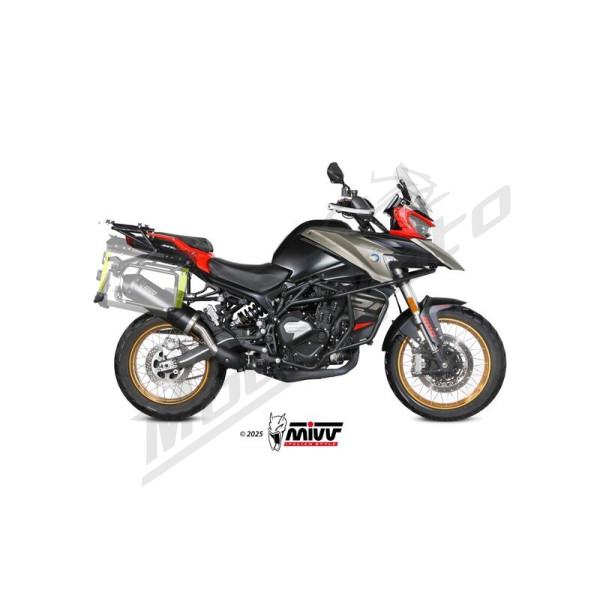 MIVV Oval Slip-On QJ Exhaust Motor SRT 800 2024