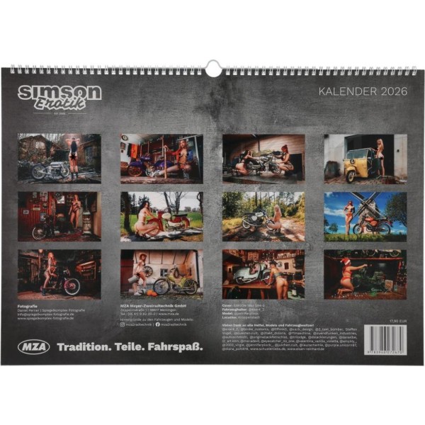 CALENDAR SIMSON 2026