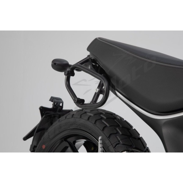 SW-MOTECH Legend Gear LC1 & LC 2 Side Bag System Brown Edition Ducati Scrambler 803 17-22