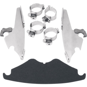 MEMPHIS SHADES HD Fats/Slim Windshield  Trigger-Lock Complete Mount Kit Harley Davidson VRSCA / VRSCAW / VRSCB 1130-1250 02-11