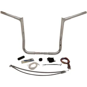 FAT BAGGERS INC. PointedTop Handlebar Kit Chrome 91.5x40.5cm Harley Davidson FLHT / FLHTC / FLHTK / FLHXXX 1584-1690 08-13
