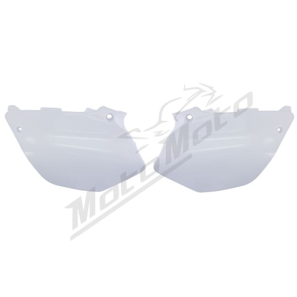 Side covers white CEMOTO YAMAHA YZ 125-250cc 2002-2014