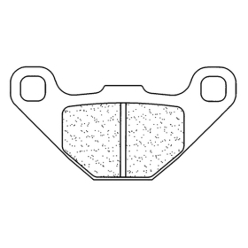CL BRAKES 2472RX3 stabdžių trinkelės APRILIA PEGASO / MZ BAGHIRA / MASTIFF125-660 92-01